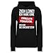 Produktbild Schwester & Tante - Zieh Leine Ich Habe eine verrückte Schwester - L - Schwarz - Schwester pullis - JH001F - Damen Hoodie und Kapuzenpullover für Frauen