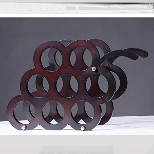 Soporte para botellas de vino 8 unidades diseño moderno miniatura 5