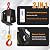 SENKEYFE Power Electric Portable Hoist Winch 1100LBS, 2 in 1 Electric Cable Hoist 110V 25 FT with Lifting Strap, Electric Hoist Lift Ceiling Winch for Lifting Towing
