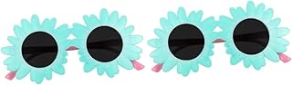 2 Pares De Óculos De Sol Óculos De Cosplay Óculos De Sol Infantis Óculos De Sol Polarizados Redondos Óculos De Sol Em Forma De Flor Óculos De Sol Infantis Óculos De Sol De
