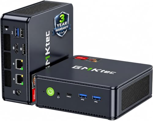 Gmktec M5 Ultra Mini Pc Amd Ryzen 7 7730U (Turbo 4.5Ghz) Upgradeable Ram