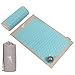 Fitem Kit d'acupression - Tapis d'Acupression + Coussin + Sac + Boule de Massage - Soulage douleurs Dos et Cou - Relaxation Musculaire
