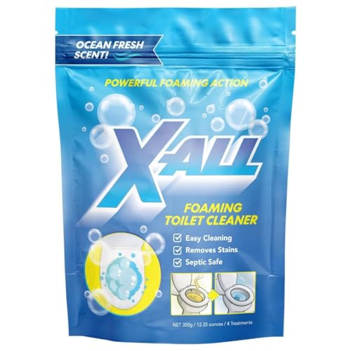 X-ALL Foaming Toilet Cleaner, Self-Activating...