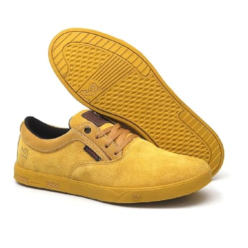 Tênis Landfeet Skate Five Skate Casual Lifestyle (42, Amarelo)