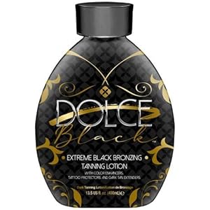 Bronzer Tanning Lotion – Indoor/Outdoor for Tattoo & Color Fade Protection – Anti-Orange, Anti-Aging & Anti-Wrinkle Natural Tanning Bed Lotion