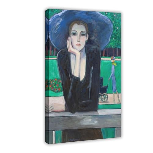 Impression sur toile Anne Charlotte de Cassigneul cadre mural pour bureau 20x30 cm