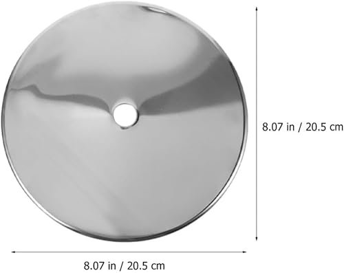 Miniatura 2 de INOOMP Difusor de calor para estufa de gas, placa adaptadora de placa de inducción de 8.1 pulgadas para estufa eléctrica, placa de calor de gas de