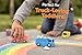 Dump Truck Sidewalk Chalk for Kids (14 Pack) – Construction Truck Chalk for Toddlers 1-3 – Outdoor Chalk Toy – Kids Chalk Sidewalk Set – Individually Wrapped Party Favors – Washable and Non-toxic