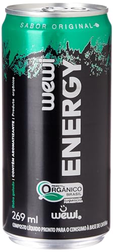 Wewy Energy lata 269ml pacote com 6 unidades
