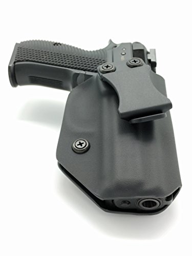 Fast Draw Usa - Compatible With Cz P-01 Iwb Kydex Holster Inside Waistband Concealed Carry Holster Made In Usa (Black - Right Hand) #TOP2