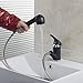 REPLYSAT Pull Out Swivel Painting Kitchen Single Handle Basin Sink Kitchen Tap Mixer Faucet Deck Mounted