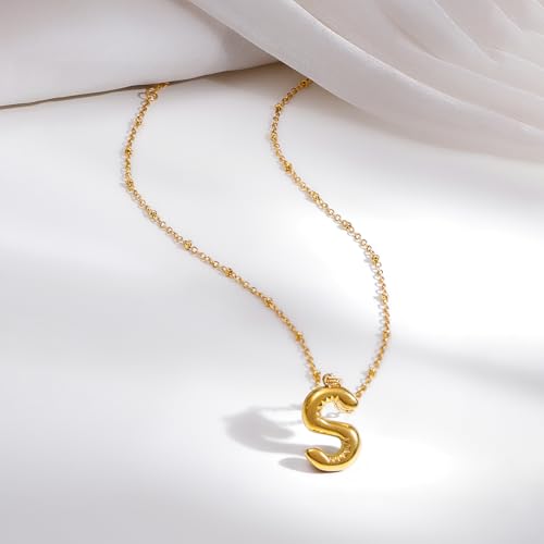 Image of Rubans Demi Fine Stainless Steel Alphabet Pendant CZ Gift for Women & Girls