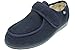 CELIARUIZ Wallaby-REJ Chaussures Wallaby Grilles Extra Larges Spéciales Antibactériennes Sanitized Diabétiques Posopératoire Velcro Homme Femme Unisexe - Bleu - Bleu marine 2, 44 EU EU