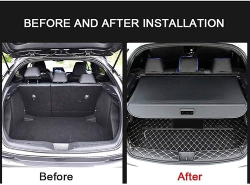 Cubreobjetos retráctil para Volvo V90 que oculta el equipaje en el maletero trasero 7