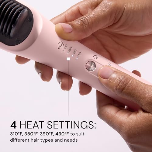 L'ANGE Hair SteamSmooth Steam Smoothing Comb, Blush - image 7