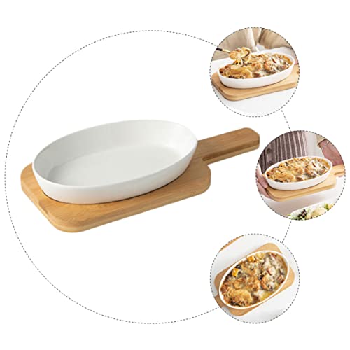 Plat de cuisson pour four facile à nettoyer vaisselle céramique - 7