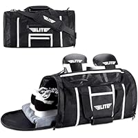 Algopix Similar Product 16 - Elite Sports Boxing Gym Duffle Bag for