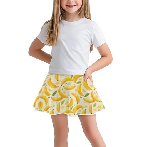 Athletic Skorts for Girls Tennis Skirts with Shorts Golf Sport Skirt with Pockets Casual Daily Wear 5-14Y2