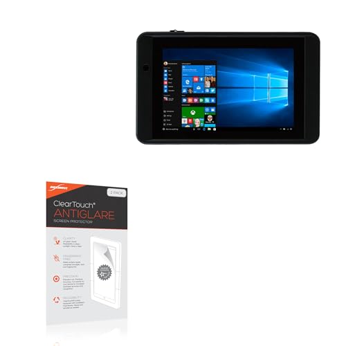 BoxWave Screen Protector Compatible With AAEON RTC-700B - ClearTouch Anti-Glare (2-Pack), Anti-Fingerprint Matte Film Skin