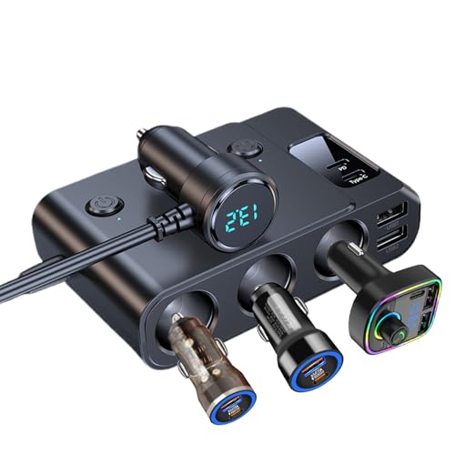 Adaptateur chargeur de voiture 7 ports pour pc portable et tablette