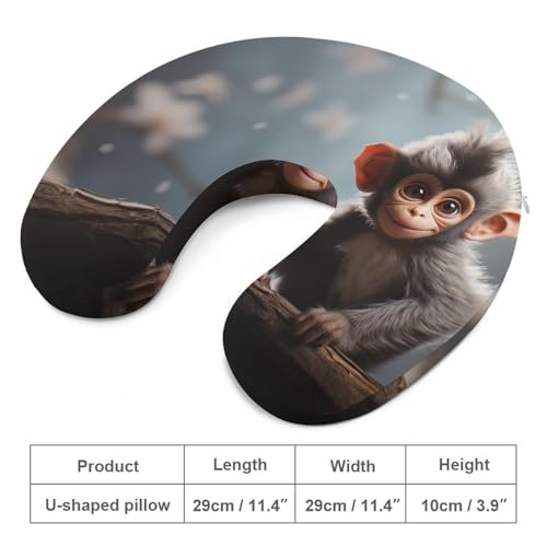 Almohada cuello espuma viscoelástica tamaño único miniatura 2