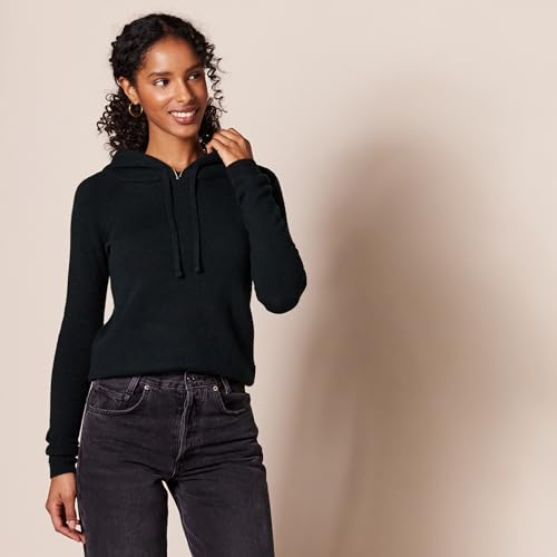 Image of Amazon Essentials Women's Soft Touch Long Sleeve Hooded Pullover Sweater