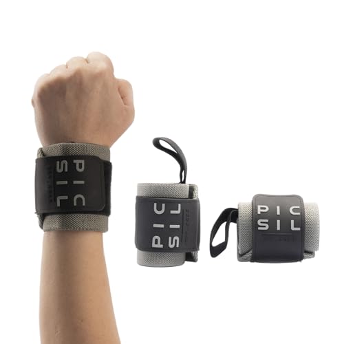 PICSIL Handgelenkschoner für Crosstraining, Starke Handgelenkstütze mit Daumenschlaufe, Flexibles Band aus Stretch-Baumwolle, ideal für Gewichtheben, Boxen, Training (Grün) PICSIL Handgelenkschoner für Crosstraining, Starke Handgelenkstütze mit Daumenschlaufe, Flexibles Band aus Stretch-Baumwolle, ideal für Gewichtheben, Boxen, Training (Grün)