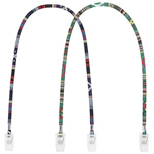 2 Pieces Folk Style Napkin Clip, Adult Dining Bib and Napkin Clip, Dental Bib Clip, Elder Dining Bib Clip