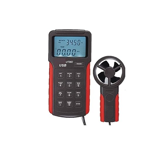 手持ち風速計 風速 風温 風量計 スプリット風速計(UT362 With USB)