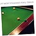 Toddmomy 30pcs Sturdy Pool Table Liners Replaceable Billiard Pocket Liner for Snooker Pool Table Accessories Corners Corners