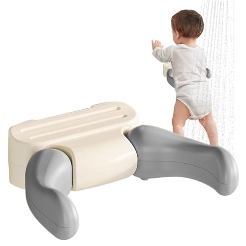 Support de douche mural bébé pour faciliter le bain à l'hôtel et en voyage
