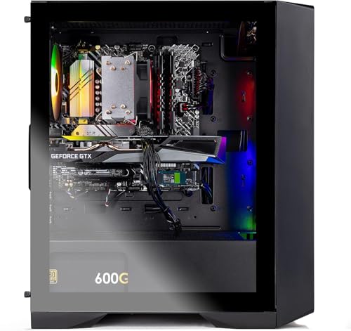 Skytech Nebula Gaming PC Desktop, Intel i3 10105F 3.7 GHz (4.4GHz Turbo Boost), NVIDIA GTX 1650 4GB GDDR6, 500GB SSD, 16GB DDR4 RAM 3200, 650W Gold PSU, Wi-Fi, Win 11 Home - Image 3