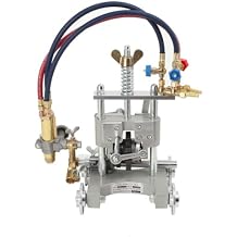 Manual Pipe Cutting Machine CG2-11Y Type Gas Pipe Cut Machine for Seamless Steel Tube Cutting Bevel Cutting, Cut Pipe 4.25-23.62108mm-600mm, Adjusted Torch Angle 0-45