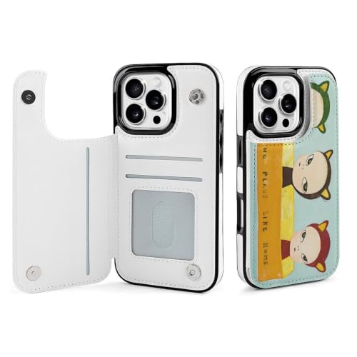 �ޗǔ��q iPhone16Pro�p�P�[�X �蒠�^ �X�}�z�P�[�X �A�C�t�H��16�v���p�P�[�X Case �g�уJ�o�[ �S�ʕی� PU���U�[ �ϏՌ� ���u���@�\ �y�� [���s�A���i]