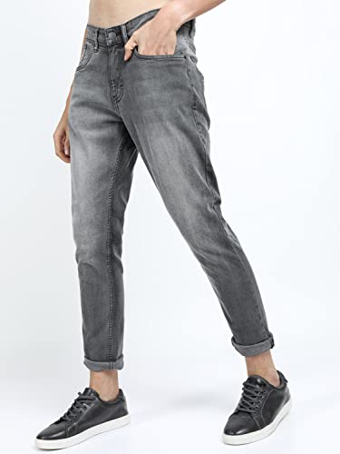 Image of KETCH Men's Tapered Fit Mid Rise Jeans (Stretchable)