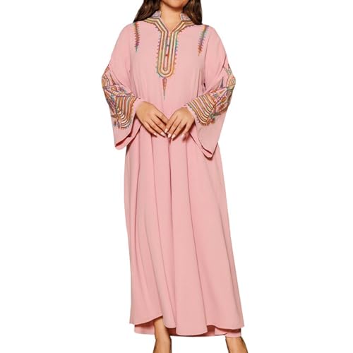 Abaya musulmana bordada para mujer: siéntete radiante y sofisticada esta noche 2