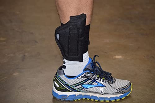 Bulldog Black Ankle Holster for Compact Autos, Taurus PT-111
