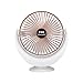 XUnion 5 # KC Piccolo ventilatore da tavolo USB a 3 velocità Ventilatore da tavolo portatile Piccolo C-Ooling Ventilatore USB Plug in Ventilatore da tavolo girevole per Home Office B, Bianco5 # kc, M