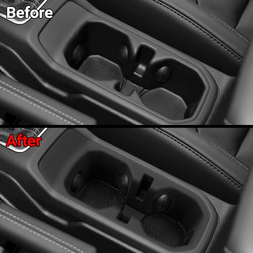 Insertos para portavasos centrales Jeep Wrangler 2018-2025 miniatura 3