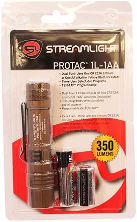 Streamlight Protac 1L Programmable 350 lm Tactical Flashlight