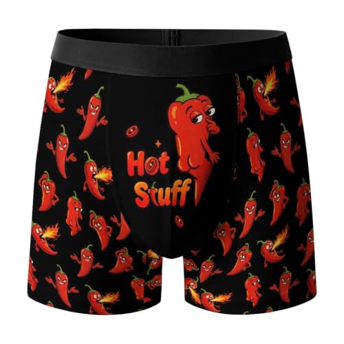 Men's Underwear Boxer Briefs Soft Short Underwear Comfort Sleep Boxer Brief