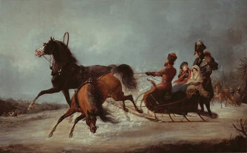 Tableau l'impératrice Elisabeth d'Alexandre Ivanovitch Sauerweid impression sur toile 60x90cm