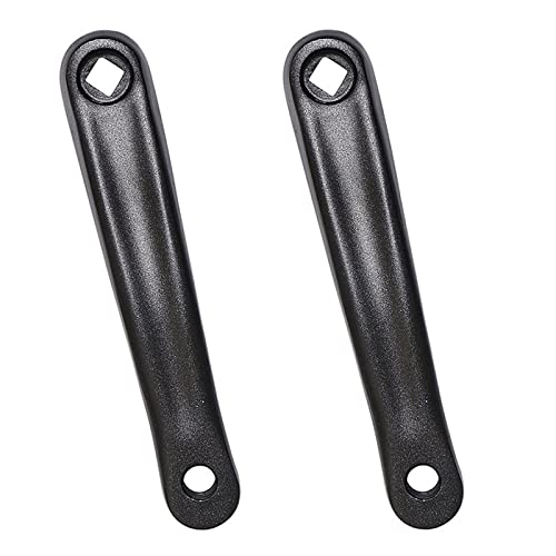 ZwaitL 2 bielas de aluminio de 170 mm para bicicleta de montaña o carretera, con agujero cuadrado/rómbico, pieza de reparación de ciclismo, brazo izquierdo