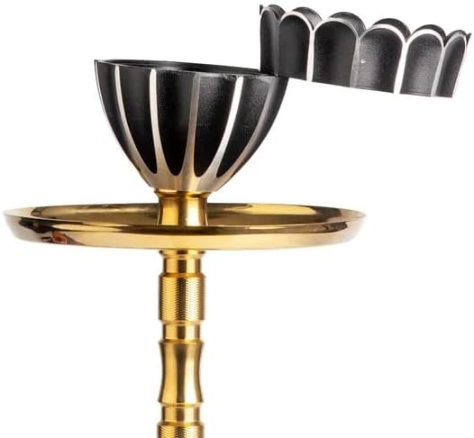 Hookah Premium Lotus Bowl With HMD Set (Pull Drawer)