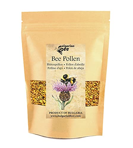 500 gr. Polen de abeja recolectado de flores y hierbas del bosque salvaje - Calidad garantizada por BulgarianBee®