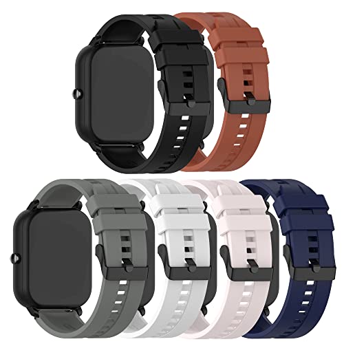 Correas compatibles Chalyh P36A P36B silicona 6 unidades miniatura 1