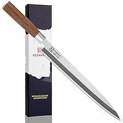 C: 11.5" Rose Wood Handle Japanese Sashimi Knife