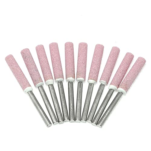 RLECS Lot de 10 têtes de meulage pour tronçonneuse 1,9 cm pour meuler des trous profonds dans les machines, roulements, moules, pièces de moulage