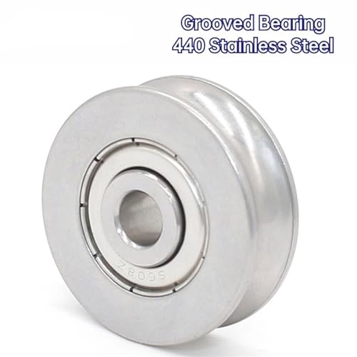 Roulement S609-2-1 inox SUS 440 stop déraillements poulie - 2