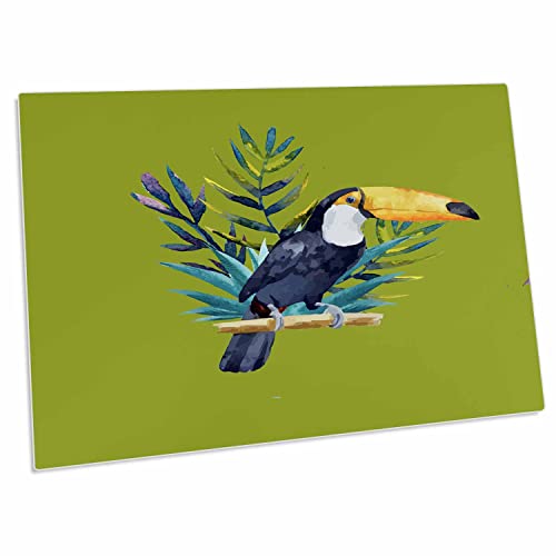 3dRose Blue Toucan Pad para Escritorio 23x16 pulg miniatura 1